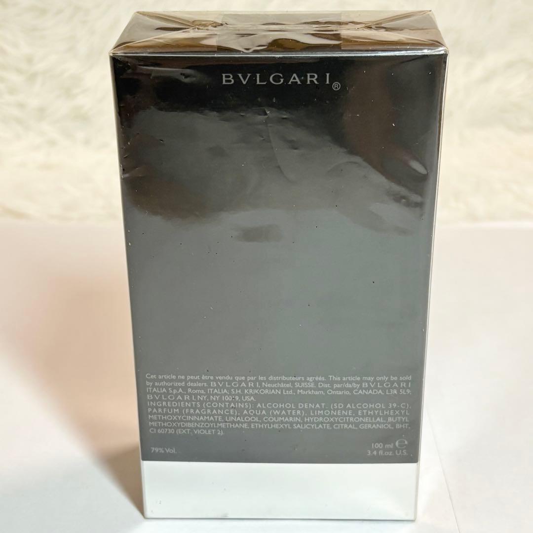 新品未開封 ブルガリ プールオム ソワール オードトワレ 100ml