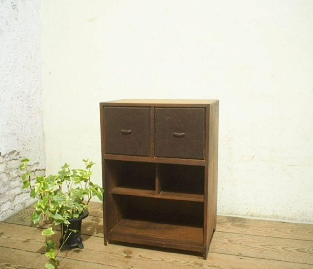 1052 ヴィンテージ　収納棚　飾り棚　ラック　ケース　古家具　古道具　レトロ