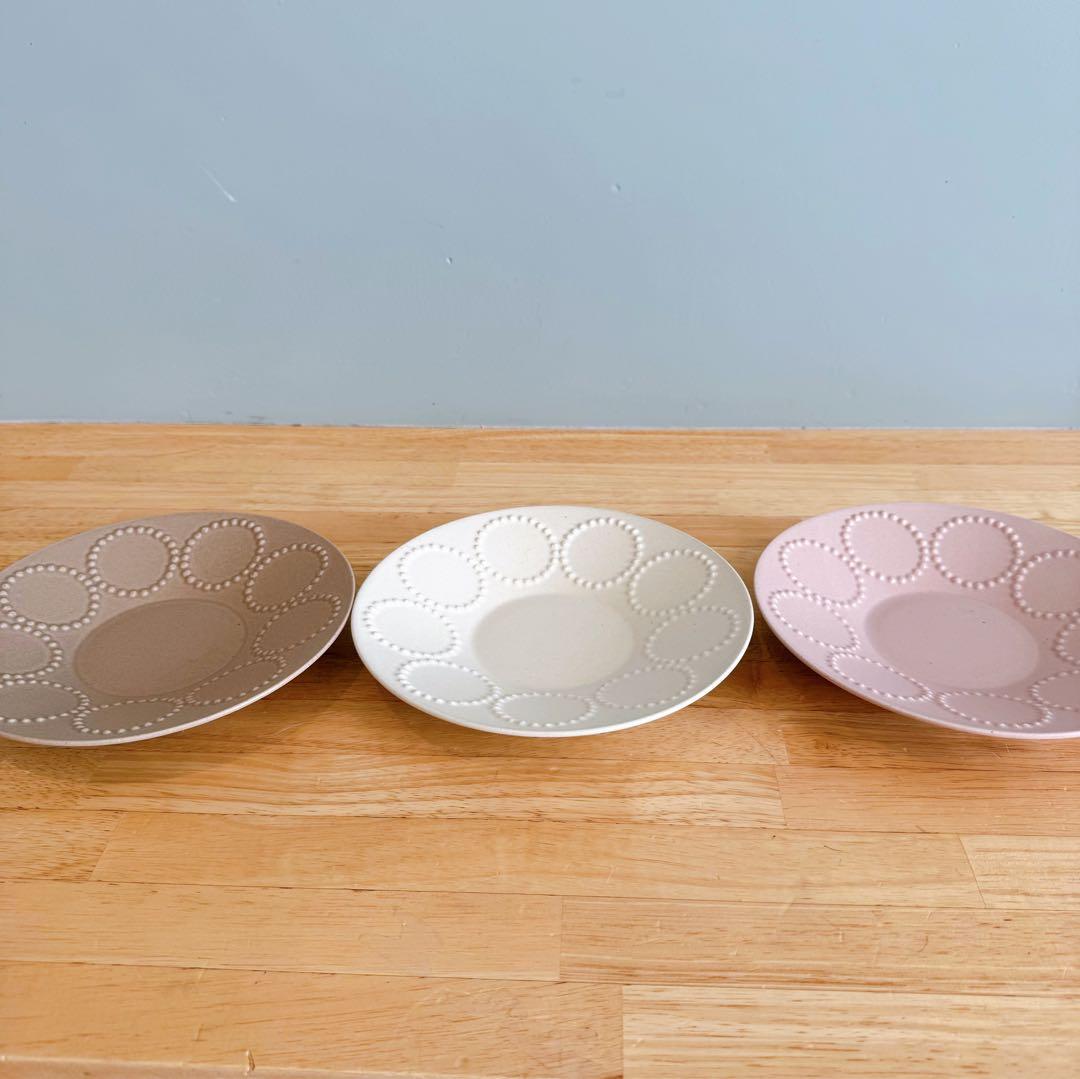 ミナペルホネン　タンバリンプレート小　３色セット