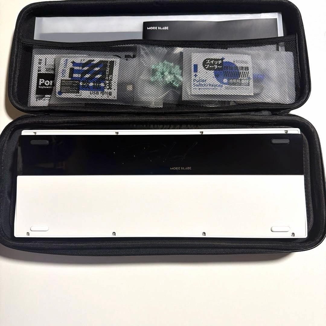 キーボード MorkBlade Bold TKL WHITE/BLACK