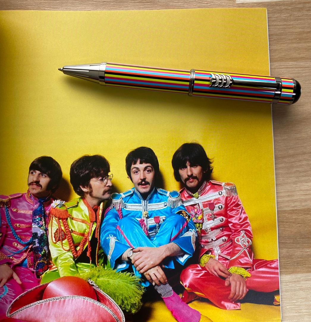 ほぼ新品　モンブラン ビートルズ　スペシャルエディション ボールペン 付属品付