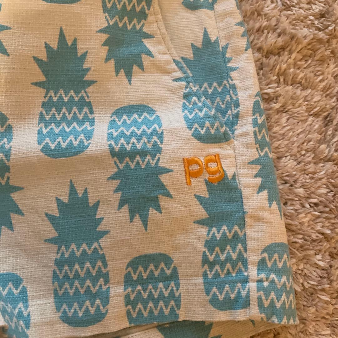 PEARLY GATES パイナップル柄　ショートパンツ