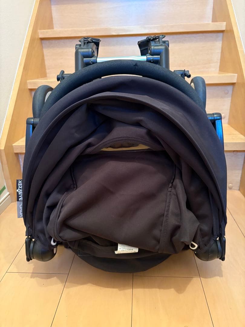 BABYZEN YOYO 6+ ブラック　折りたたみベビーカー