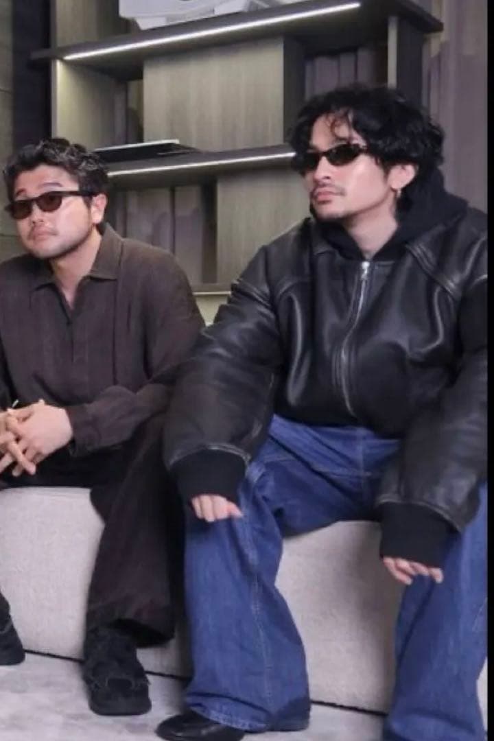 アーカイブ 常田大希着用似　牛革　レザーMA-1 系短丈 ボンバージャケット