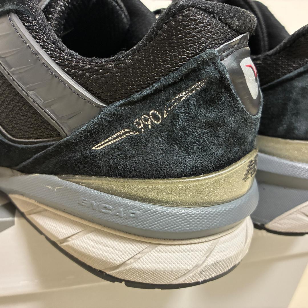 ニューバランス M990BK5 27.0 黒 990v5 USA製 専用箱