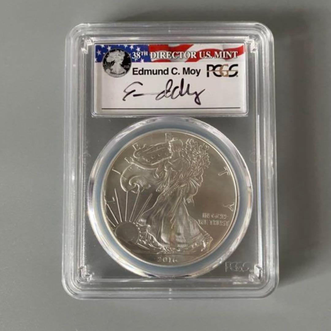 2016年 シルバーイーグル PCGS MS70 30th MS70