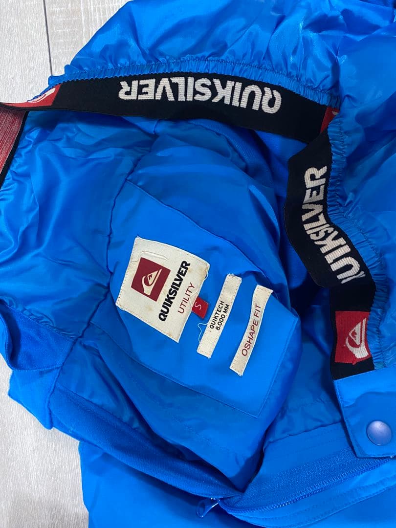 QUIKSILVER スノーボードウェア Sサイズ上下セット