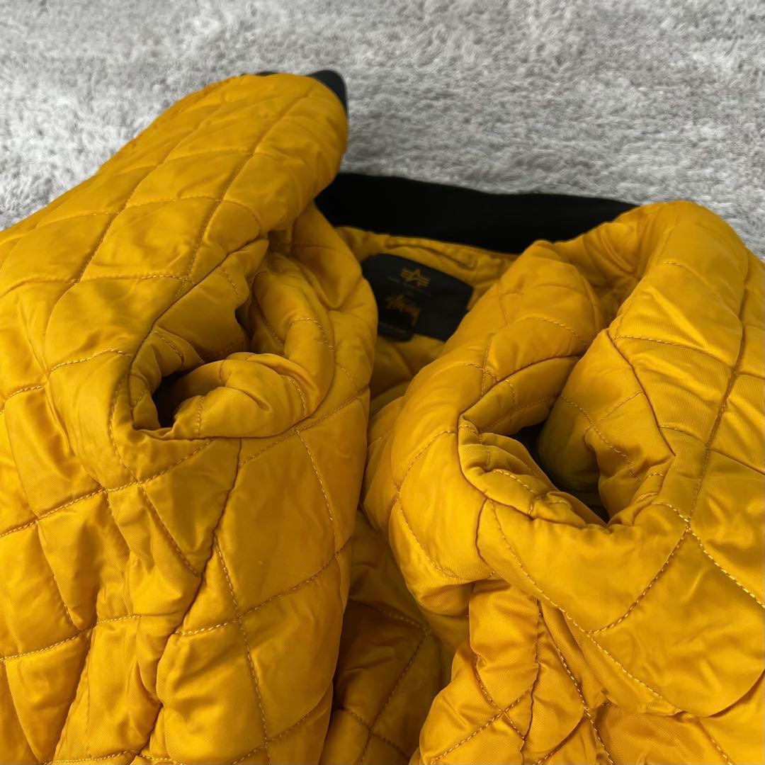 STUSSY × ALPH INDUSTRIES ジャケット MA-1 L