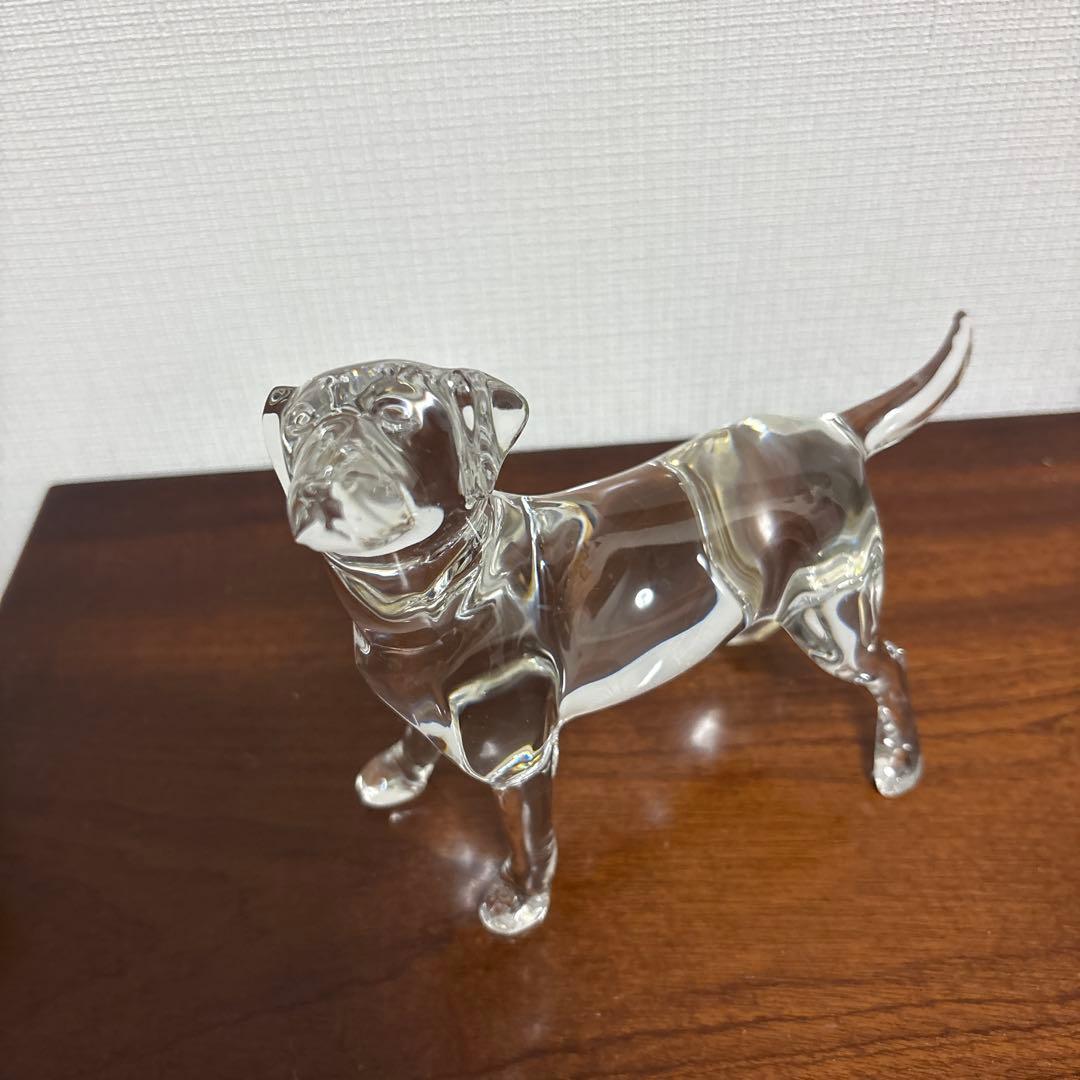 本日限定セール‼️Baccarat バカラ ラブラドールレトリバー 犬 置物
