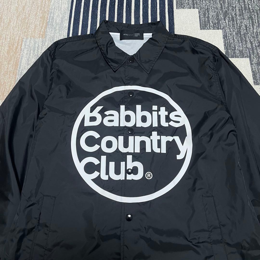 美品　FR2GOLF コーチジャケット Lサイズ ロゴデザイン　ゴルフウェア