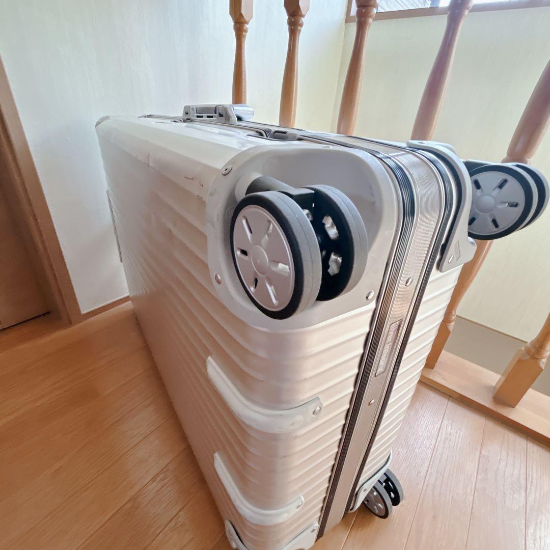 廃盤 RIMOWA リモワ トパーズ アルミ 104L 4輪 スーツ キャリー