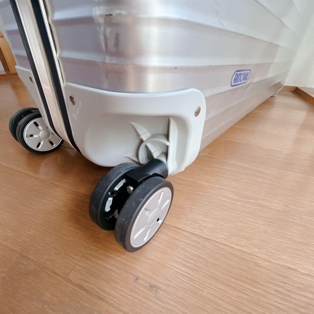 廃盤 RIMOWA リモワ トパーズ アルミ 104L 4輪 スーツ キャリー