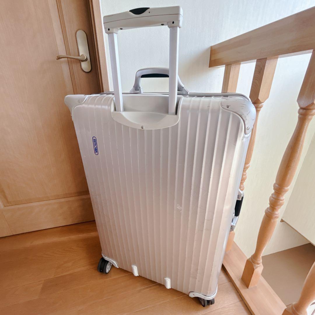 廃盤 RIMOWA リモワ トパーズ アルミ 104L 4輪 スーツ キャリー