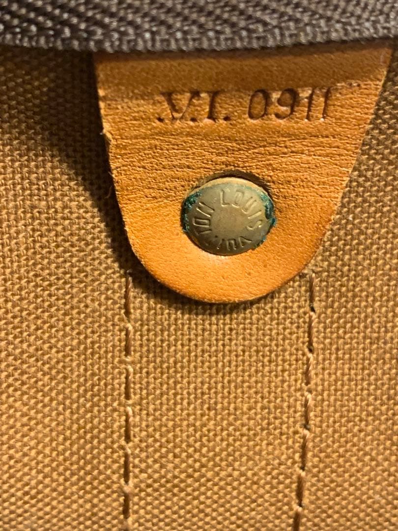 Louis Vuitton ボストンバッグ ブラウン　キーポルバンドリエール45