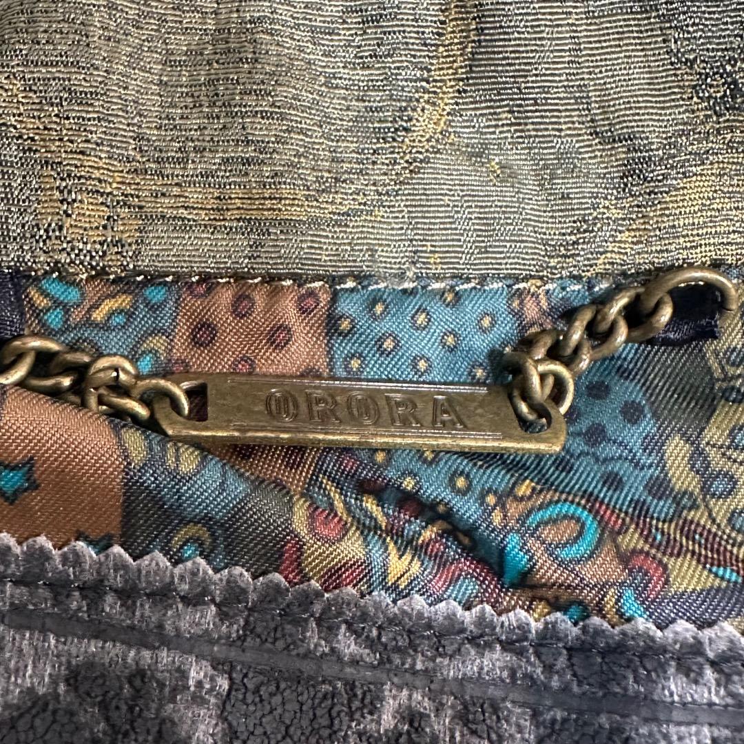 希少【VINTAGE】80s 90s 総柄 ジャガードデザイン ダブルジャケット