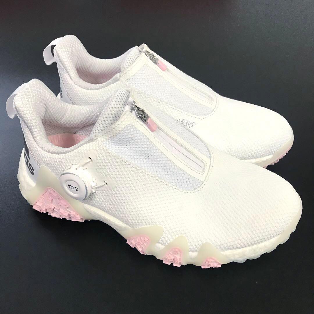 【超美品】アディダス コードカオス22 BOA レディース ゴルフシューズ