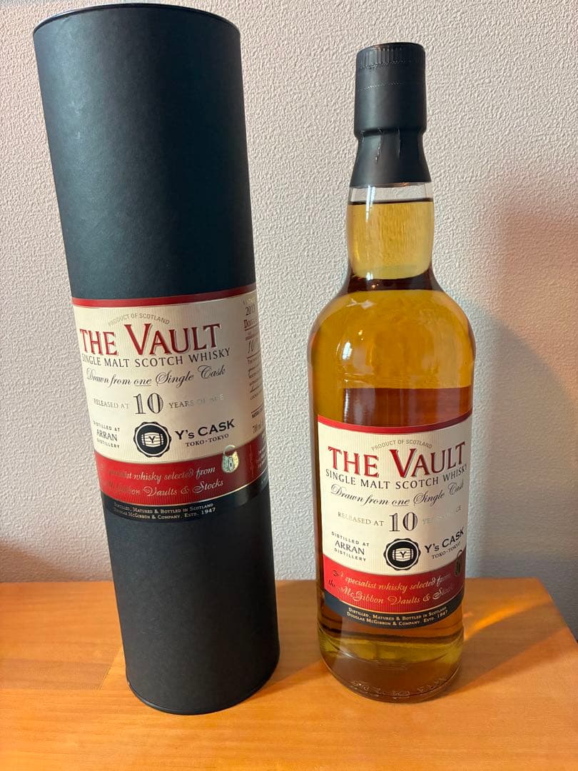 THE VAULT アラン　10年　y'sカスク