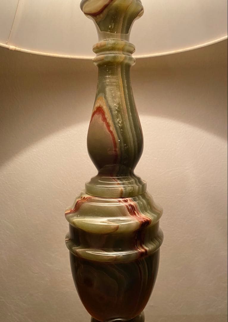【美品】80sヴィンテージランプ オニキス madein パキスタン ベースのみ