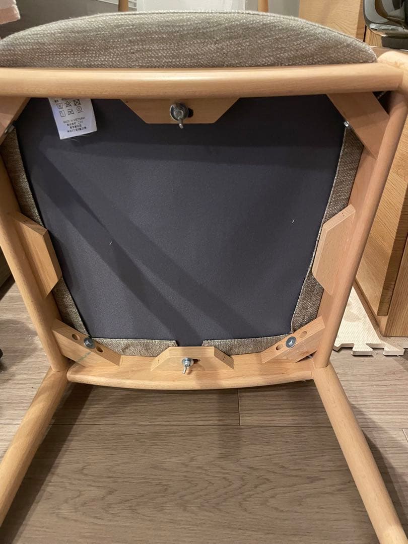 【ゆきこ】ニトリ　Nコレクション ダイニングチェア