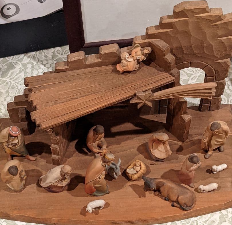 イエズス・キリストの御降誕プレゼピオ（証明書付き）