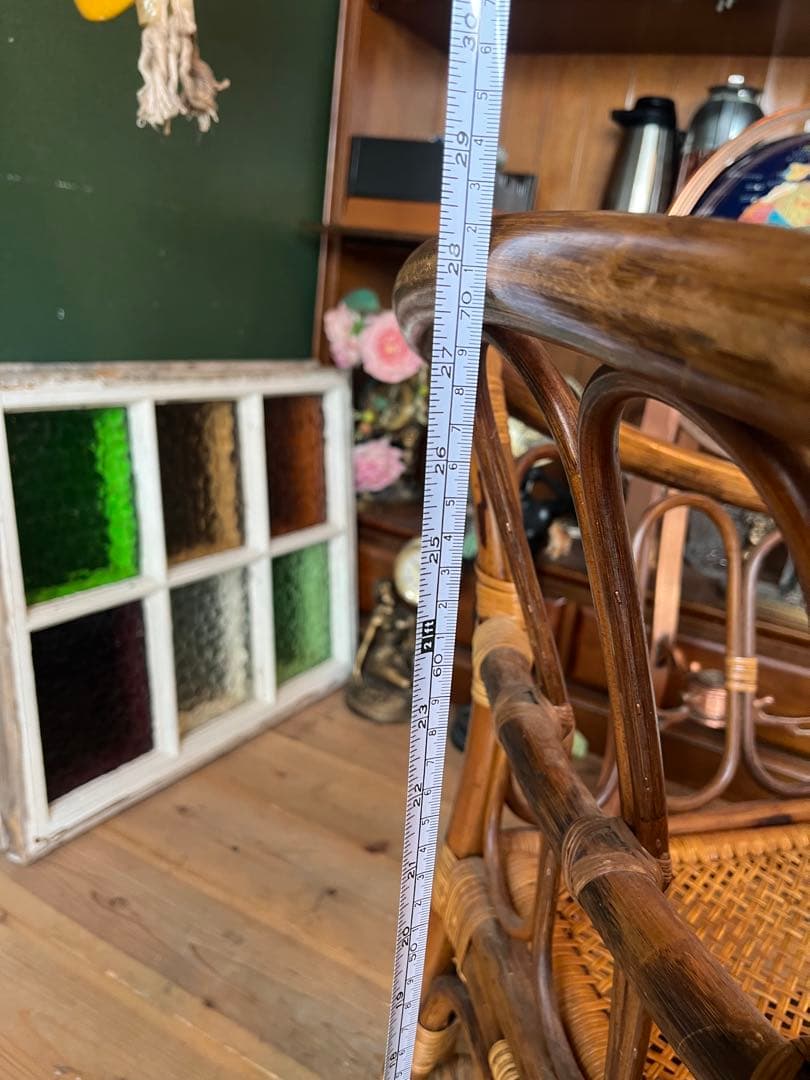 マルニ ラタン 籐 アームチェア 椅子 インテリア