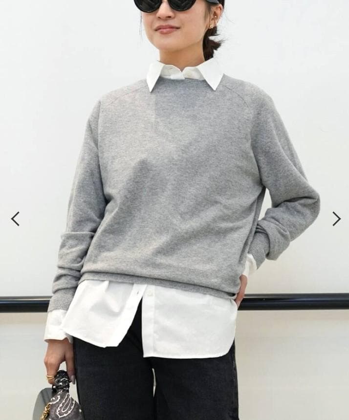 Deuxieme Classe CAPRI クルーネック プルオーバー