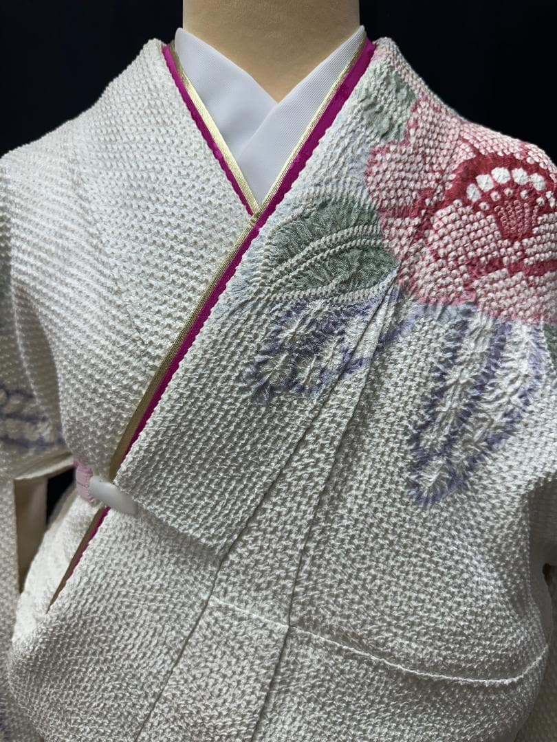 藤娘きぬたや 総絞り 牡丹下り藤 振袖 フルセット