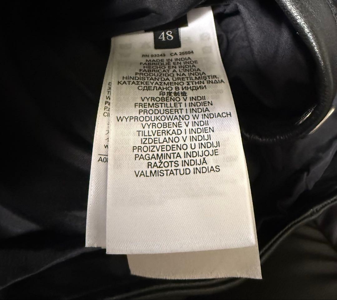 DIESEL ディーゼル L-l シープスキン レザージャケット