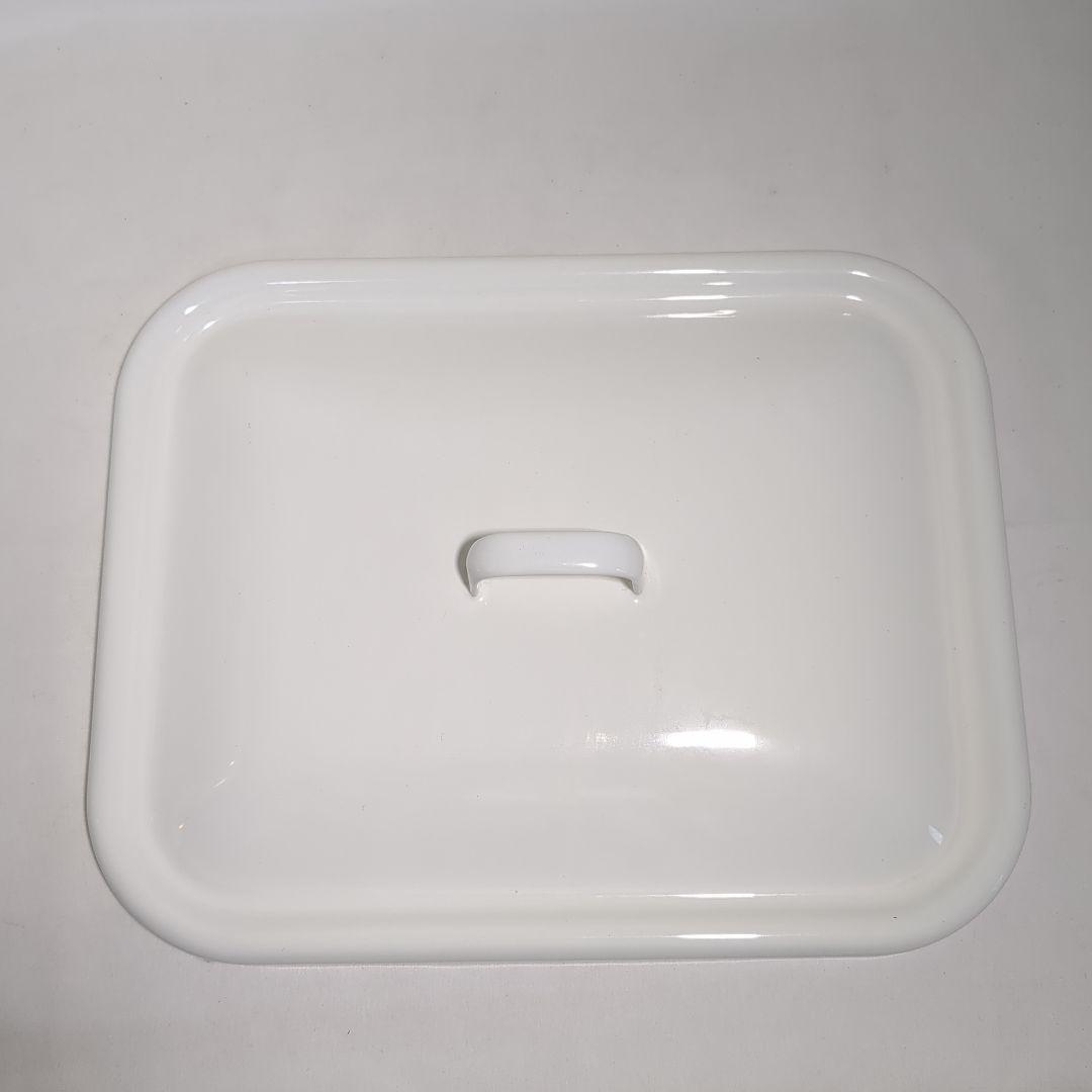 ホーロー ブレット缶 ブルー