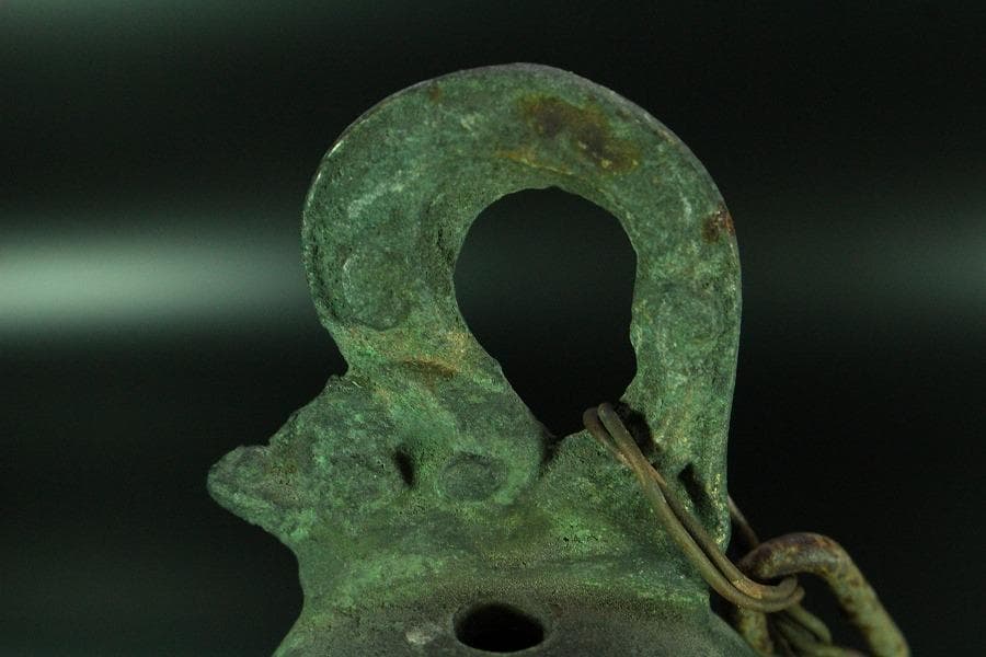 古銅 吊灯籠 高32cm(K-YC583)