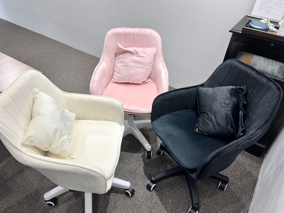 【未使用】デスクチェア ピンク♡可愛い♡