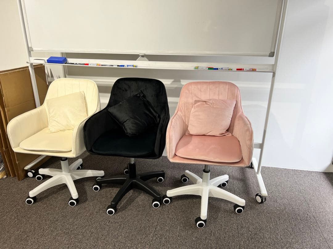 【未使用】デスクチェア ピンク♡可愛い♡