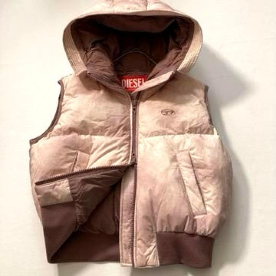 【くんちゃん】DIESEL　24AW レディース ダウンベスト フーディー