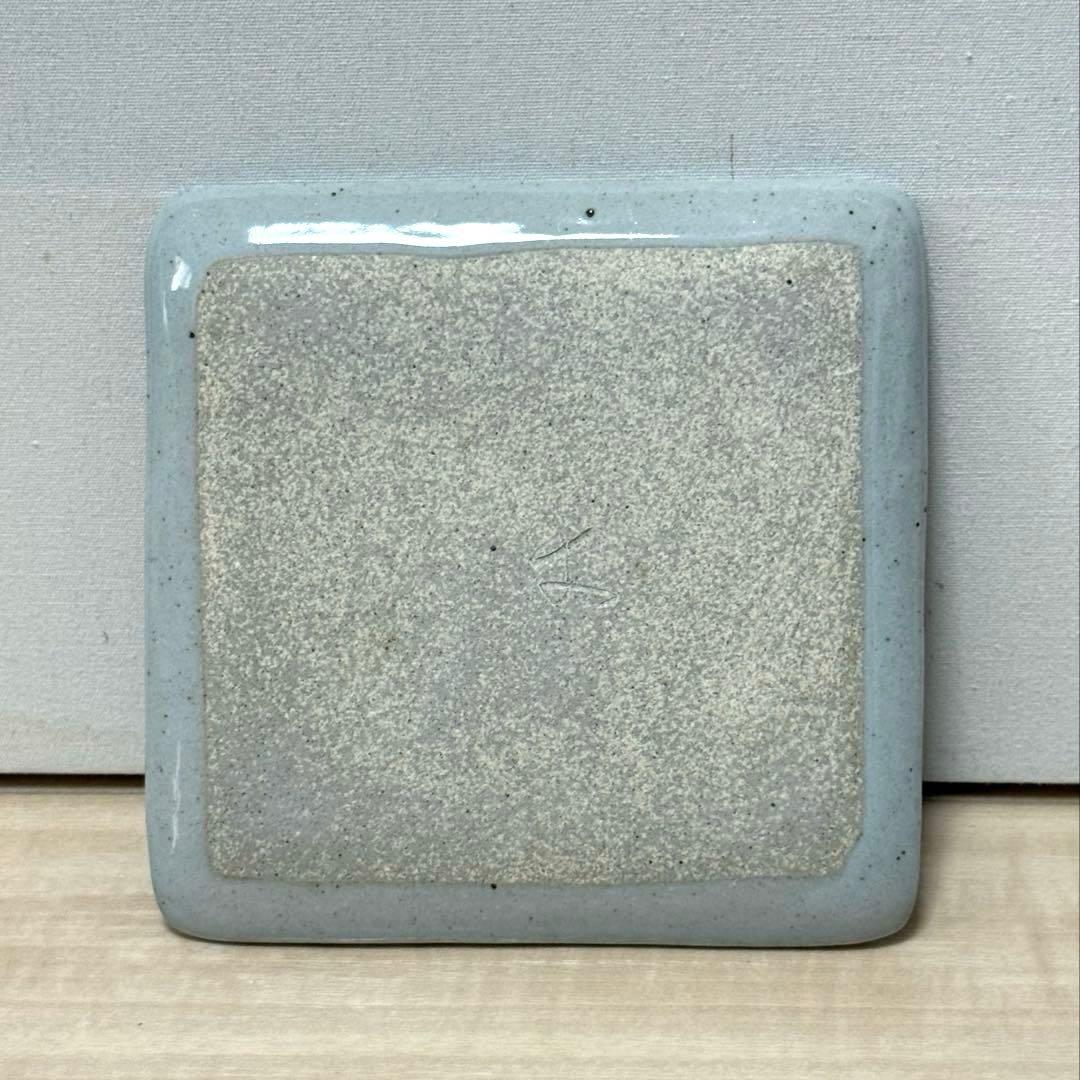 幸兵衛窯 絵替 角銘々皿5客セット 乾山手 手彩色 共箱