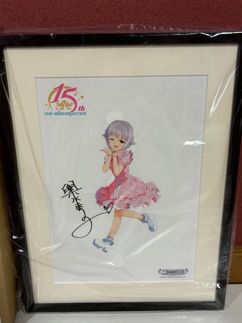 輿水幸子　アイドルマスター　複製原画　おまけ付き