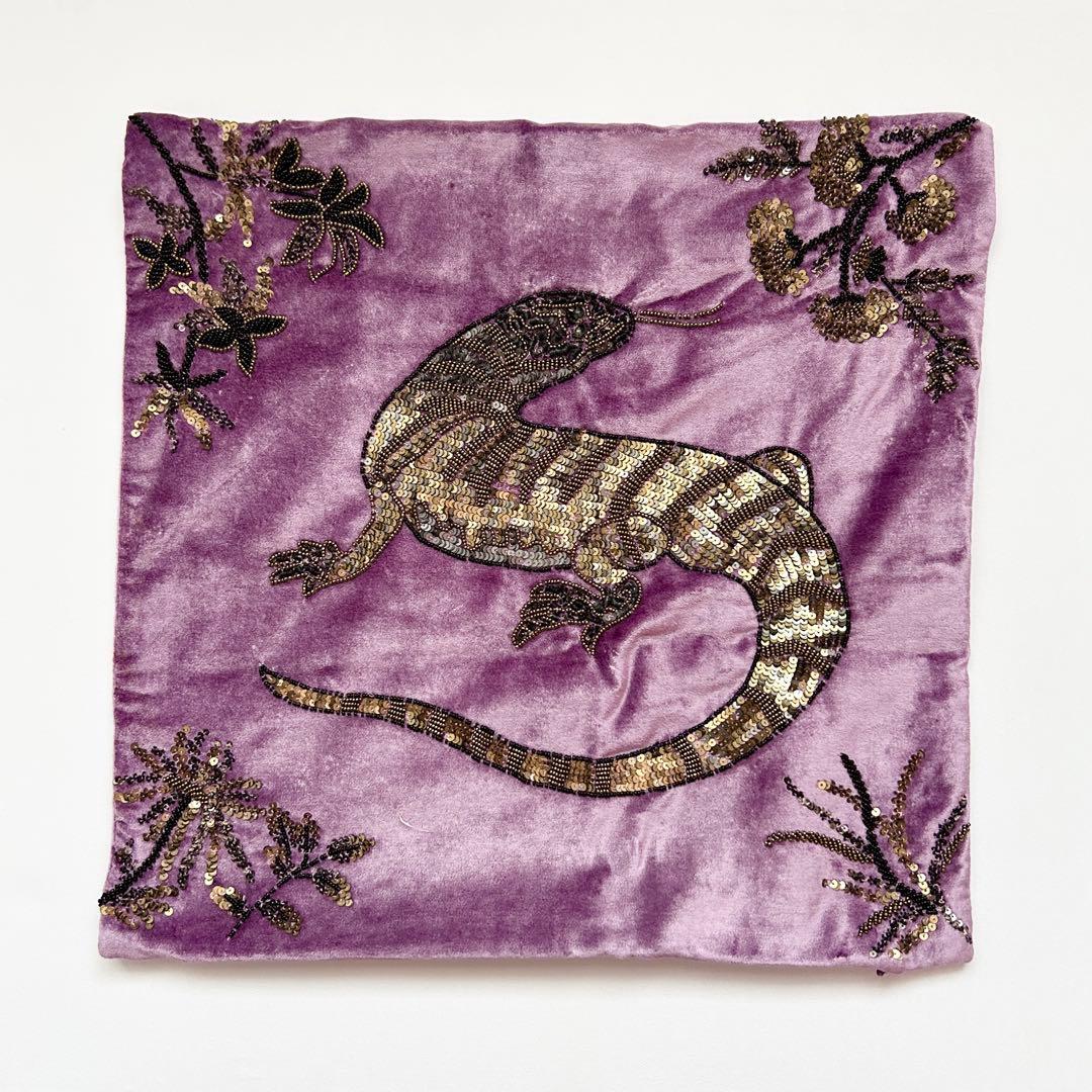 【新品】ZARA  ザラホーム デコ刺繍クッションカバー セット