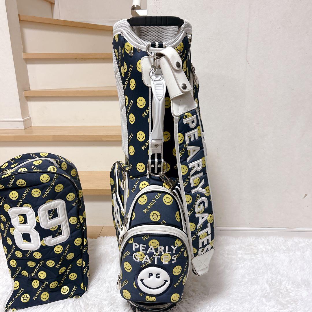 PEARLY GATES PG SMILE キャディバッグ　パーリーゲイツ