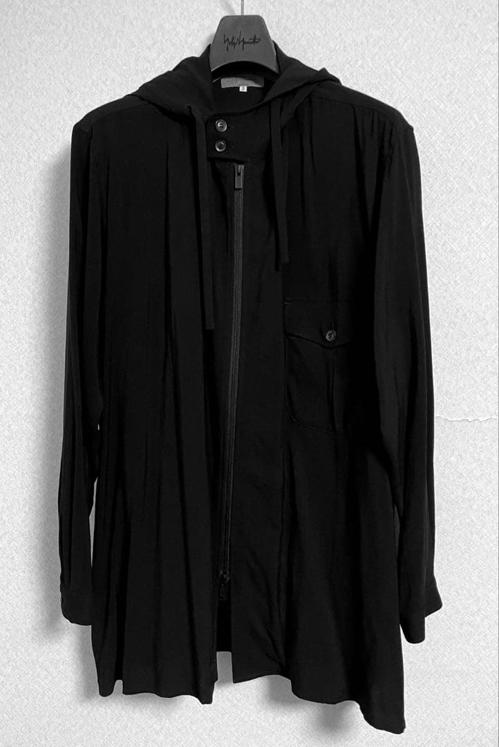 トップス Yohji Yamamoto Pour Homme HOODED BLOUSE
