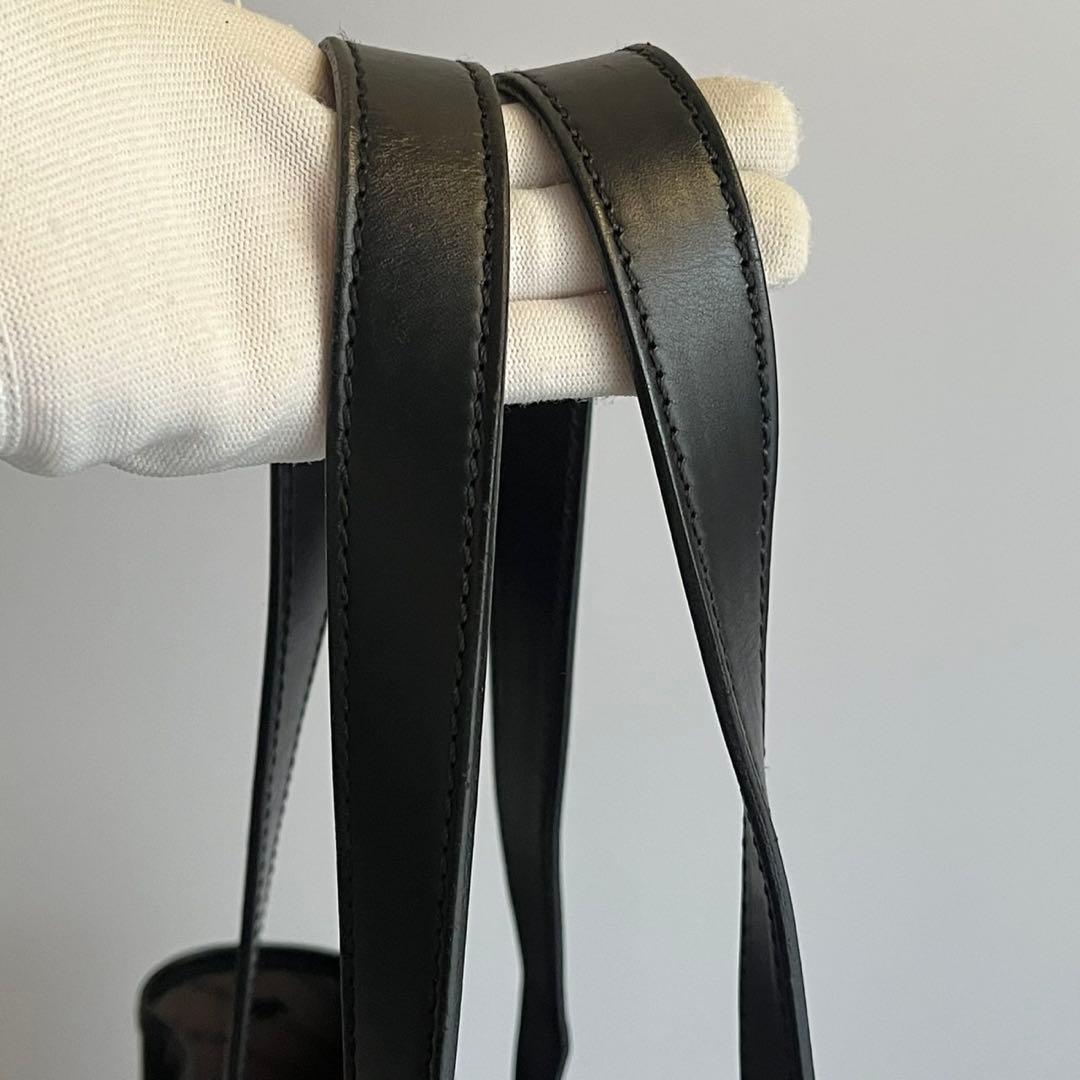 ✨未使用級✨　HUNTING WORLD 　トートバッグ　キャンバス　レザー　黒