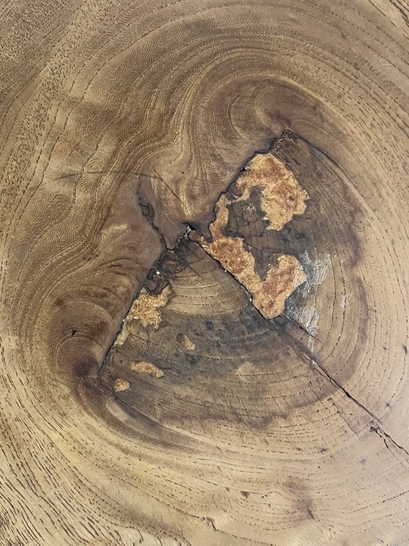 ケヤキ　天然一枚板　ローテーブル