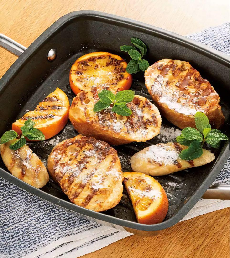 【新品未使用】マイヤー MEYER スクエアグリルパン 24cm 限定レシピ