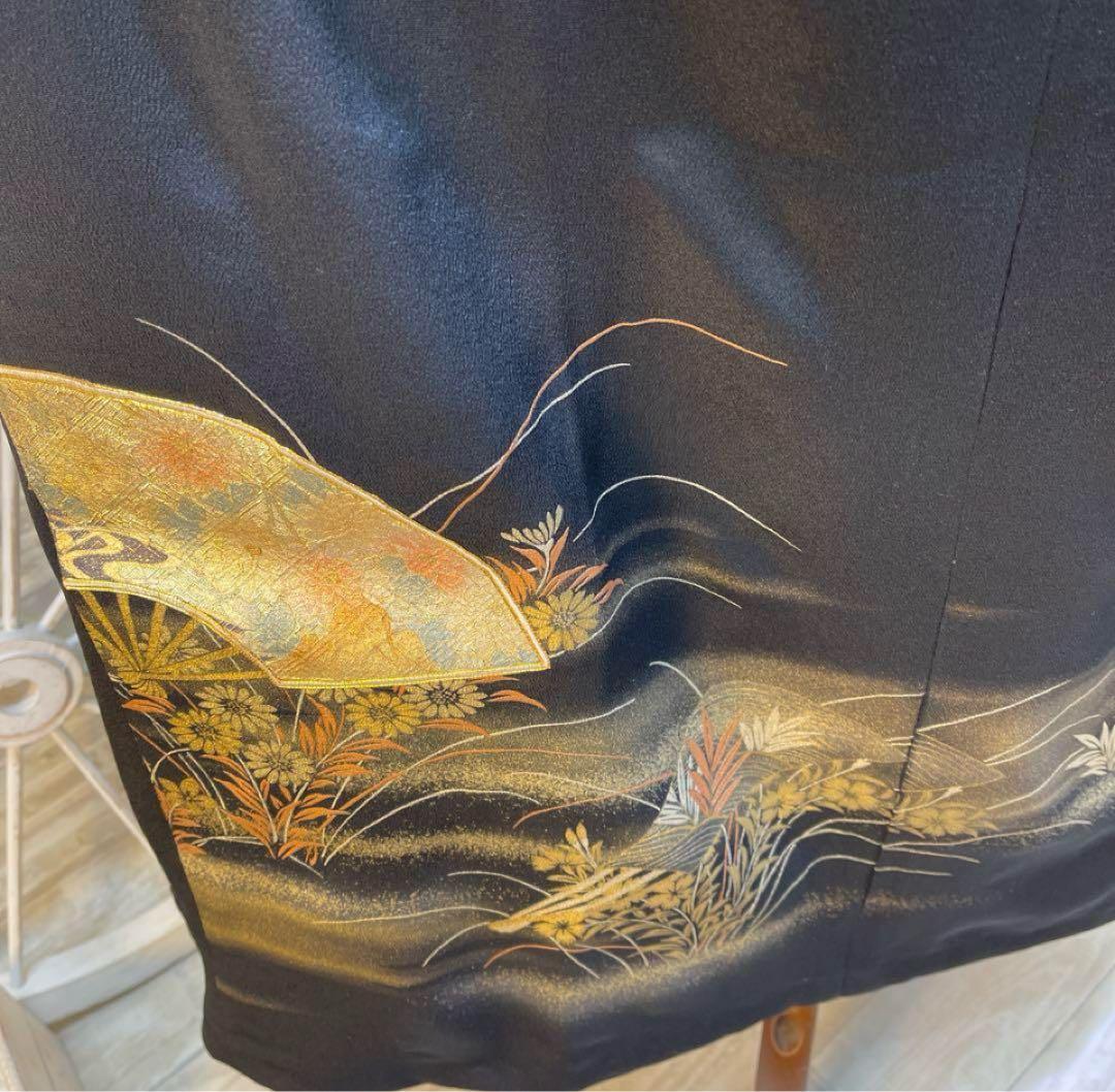 留袖ドレス　試着のみで着用