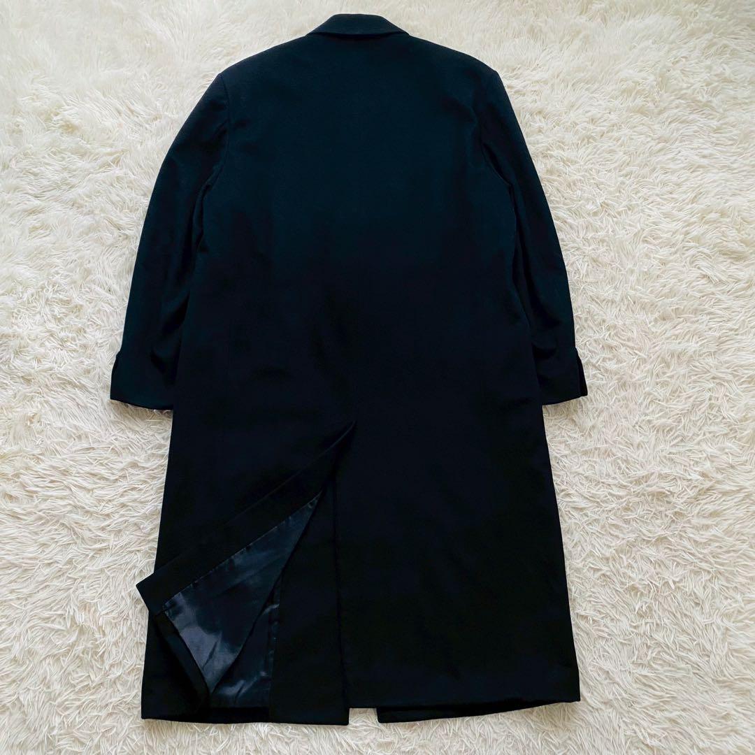 ウインドアーマー●極美品/カシミヤ100%●Aラインマキシチェスターコート XL