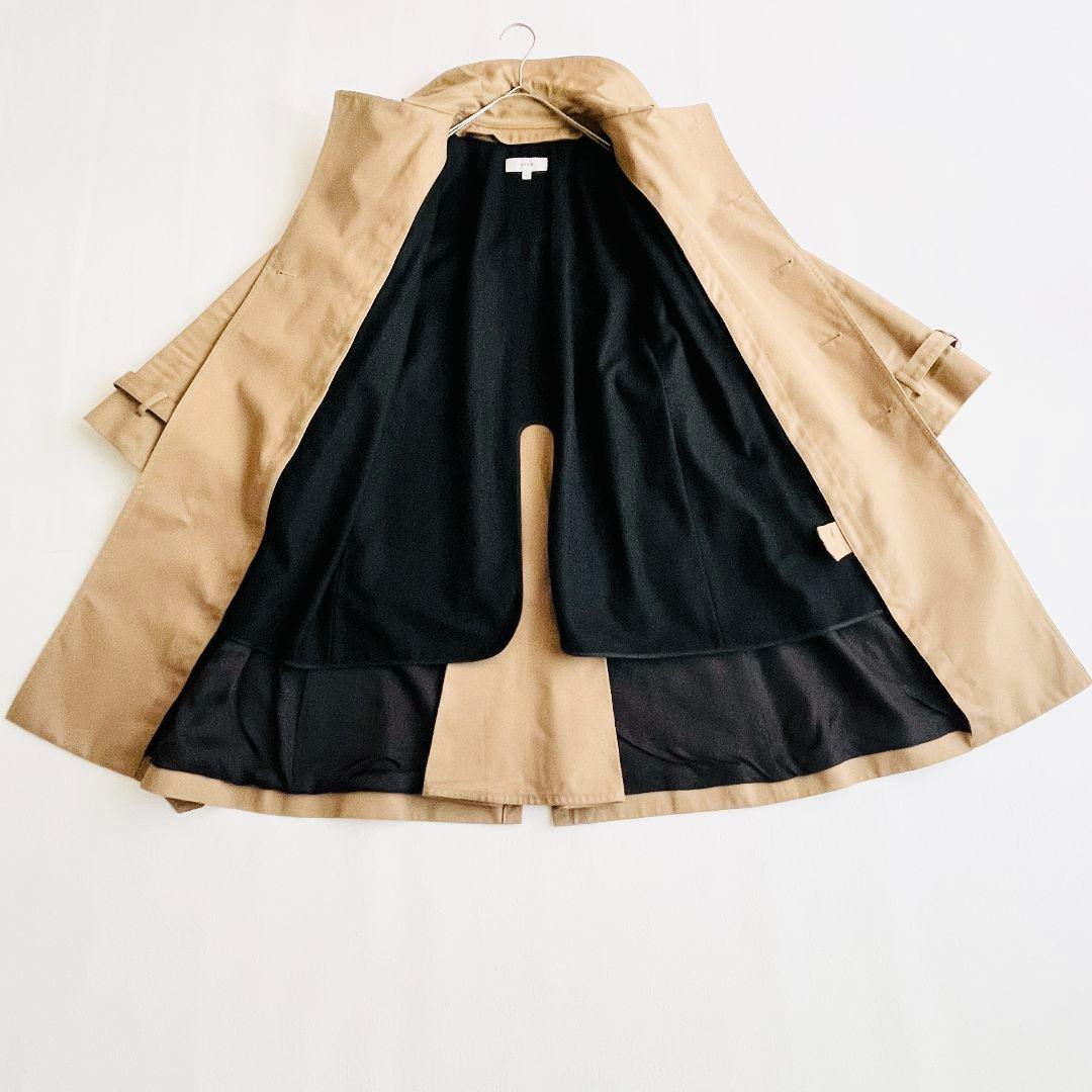 ✨美品✨HYKE トレンチコート ベージュ M ライナー付き レギュラーフィット