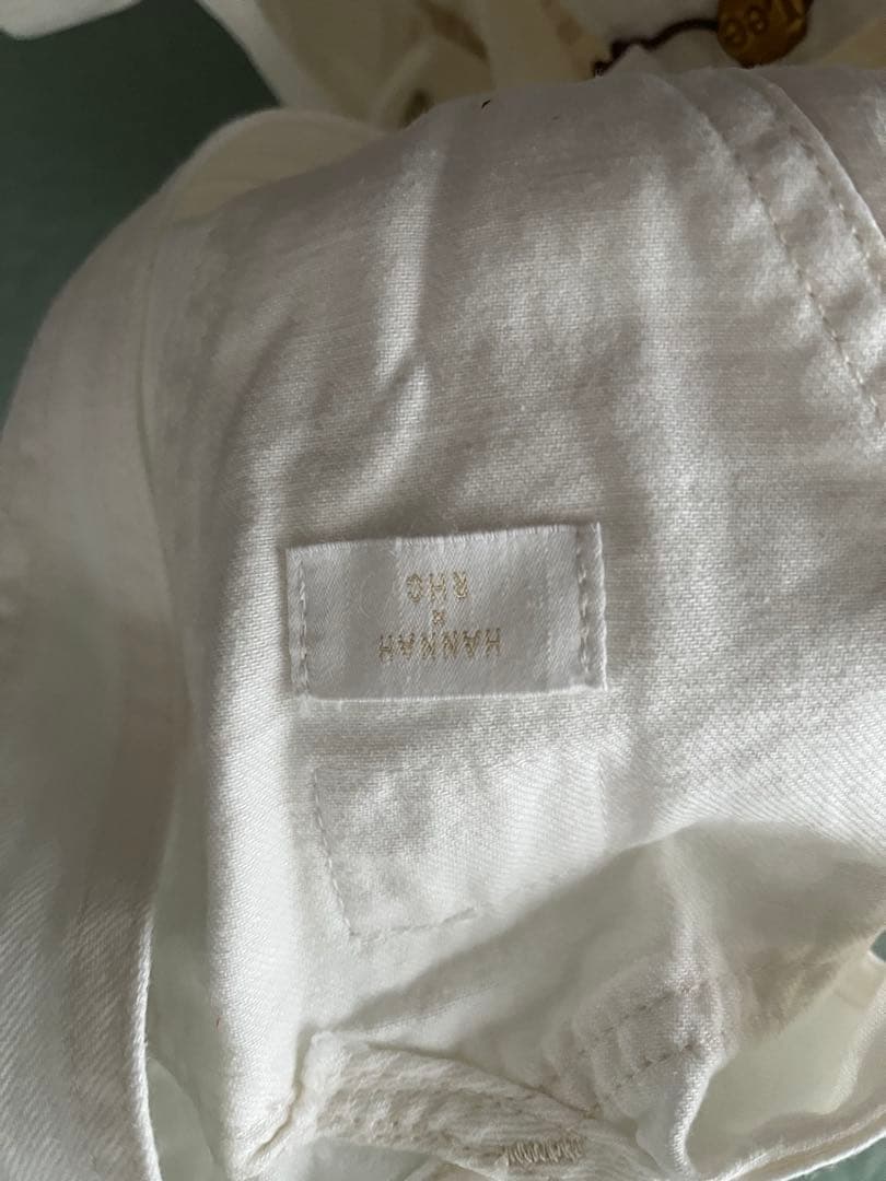 HANNAH RHC Lee ホワイト サロペット