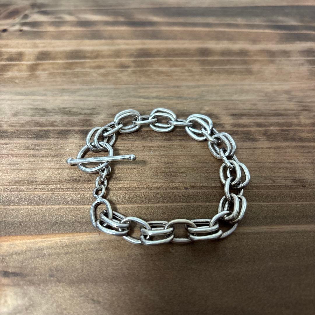 itimi シルバーリンクチェーンブレスレット