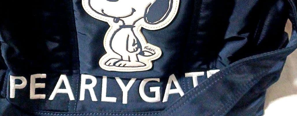 【美品】パーリーゲイツ　スヌーピー　ロッカーバッグ