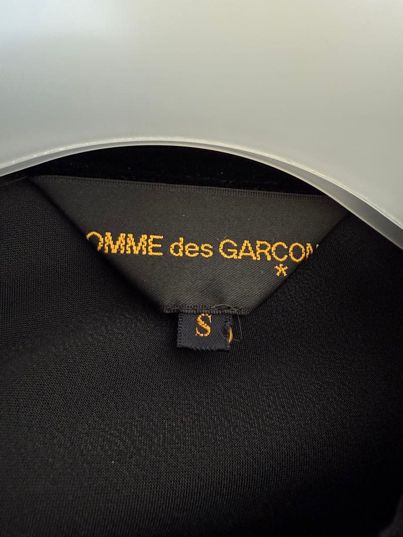 コムデギャルソン 02aw ベロア ねじれコート