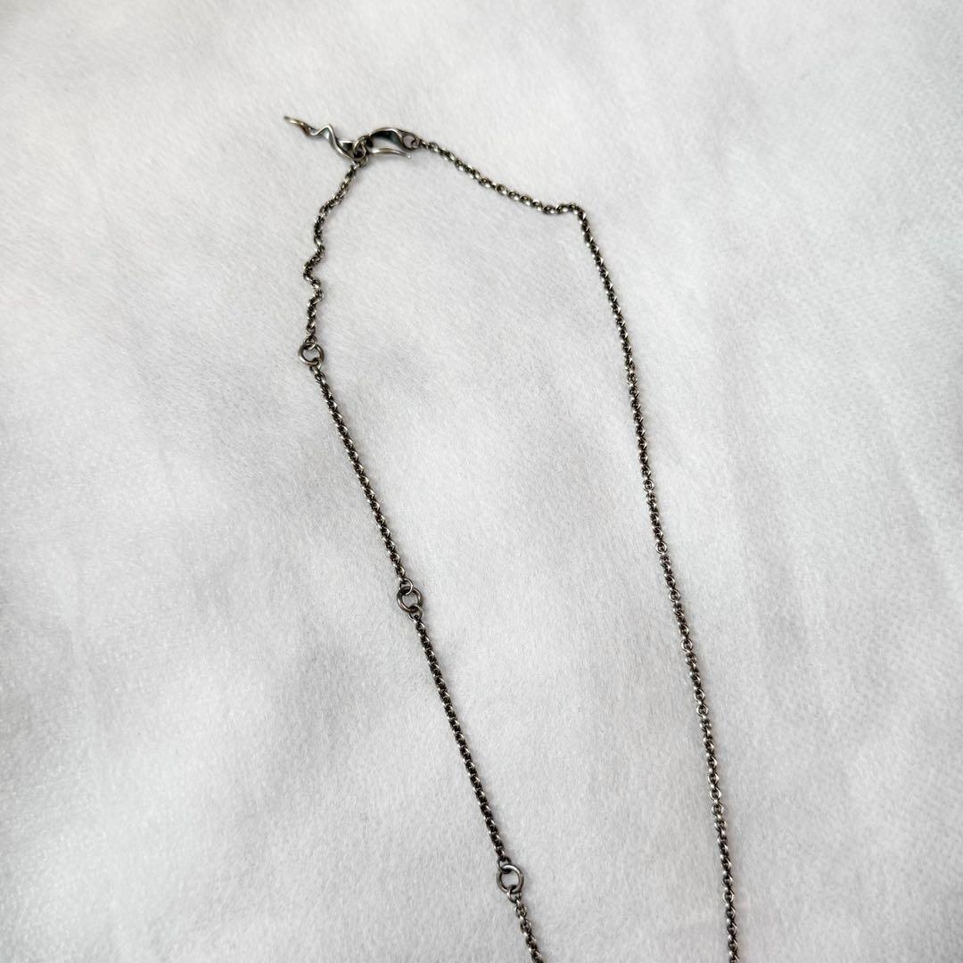 TAUJAN SV925 クロス ロザリオ 十字架 ネックレス チェーン セット