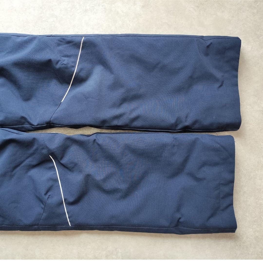 極美品 PHENIX フェニックス スキーウェア 上下150 幾何学 ネイビー